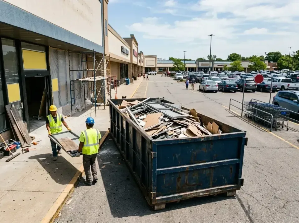 retail-store-renovation-debris-003 — frequently asked questions, Roll-off Dumpster Rentals in New Lexington, OH
